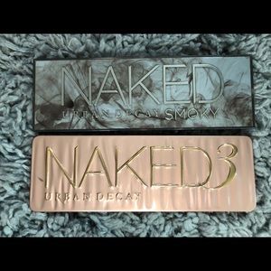 BOTH urban decay 3 & smoky palette✨